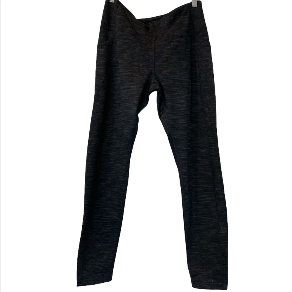 Mondetta active wear Large charcoal gray leggings capris